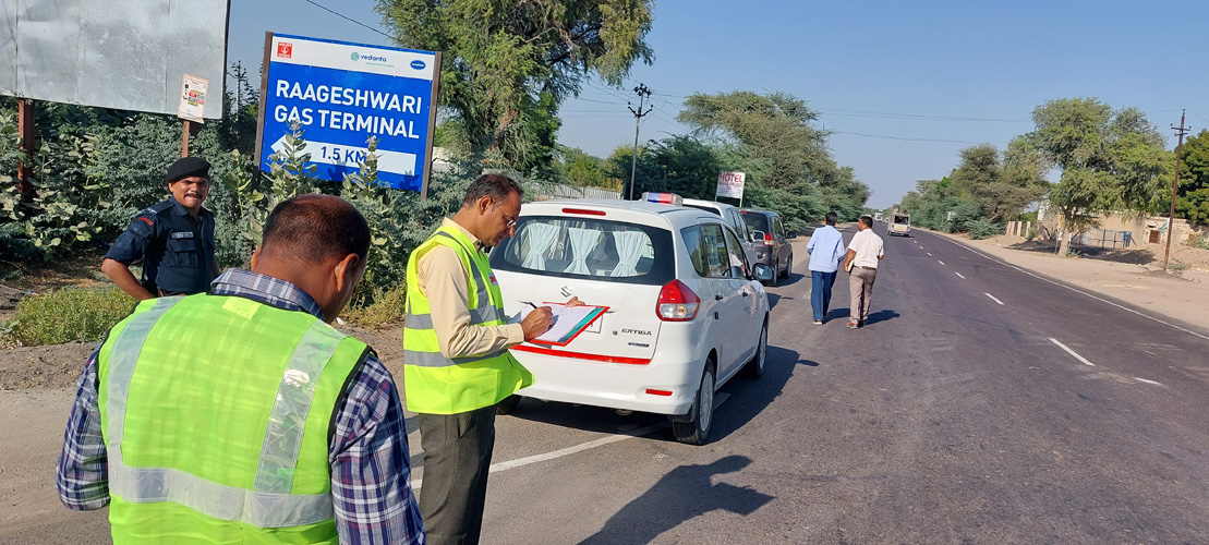 Inspection of SH 28 Ram Ji Ka Gol to Balotara